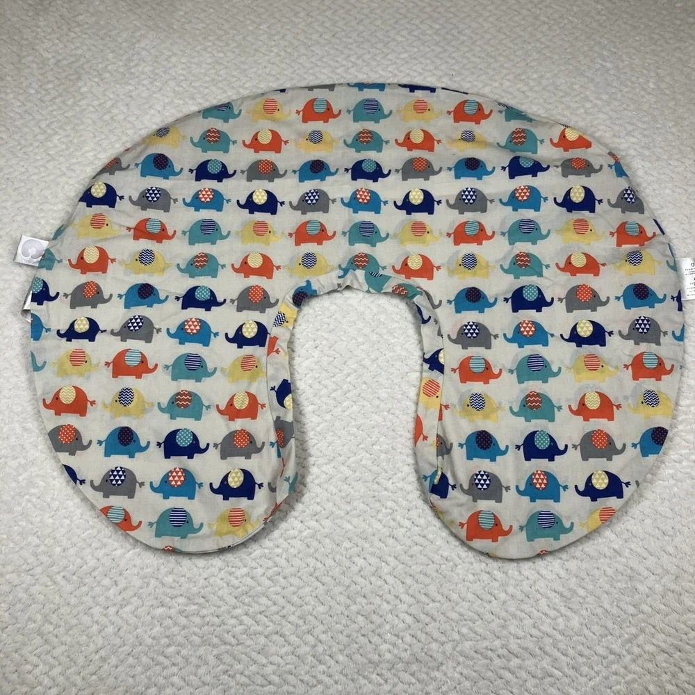 Boppy Nursing‎ Pillow Cover Only Elephant Animals Print